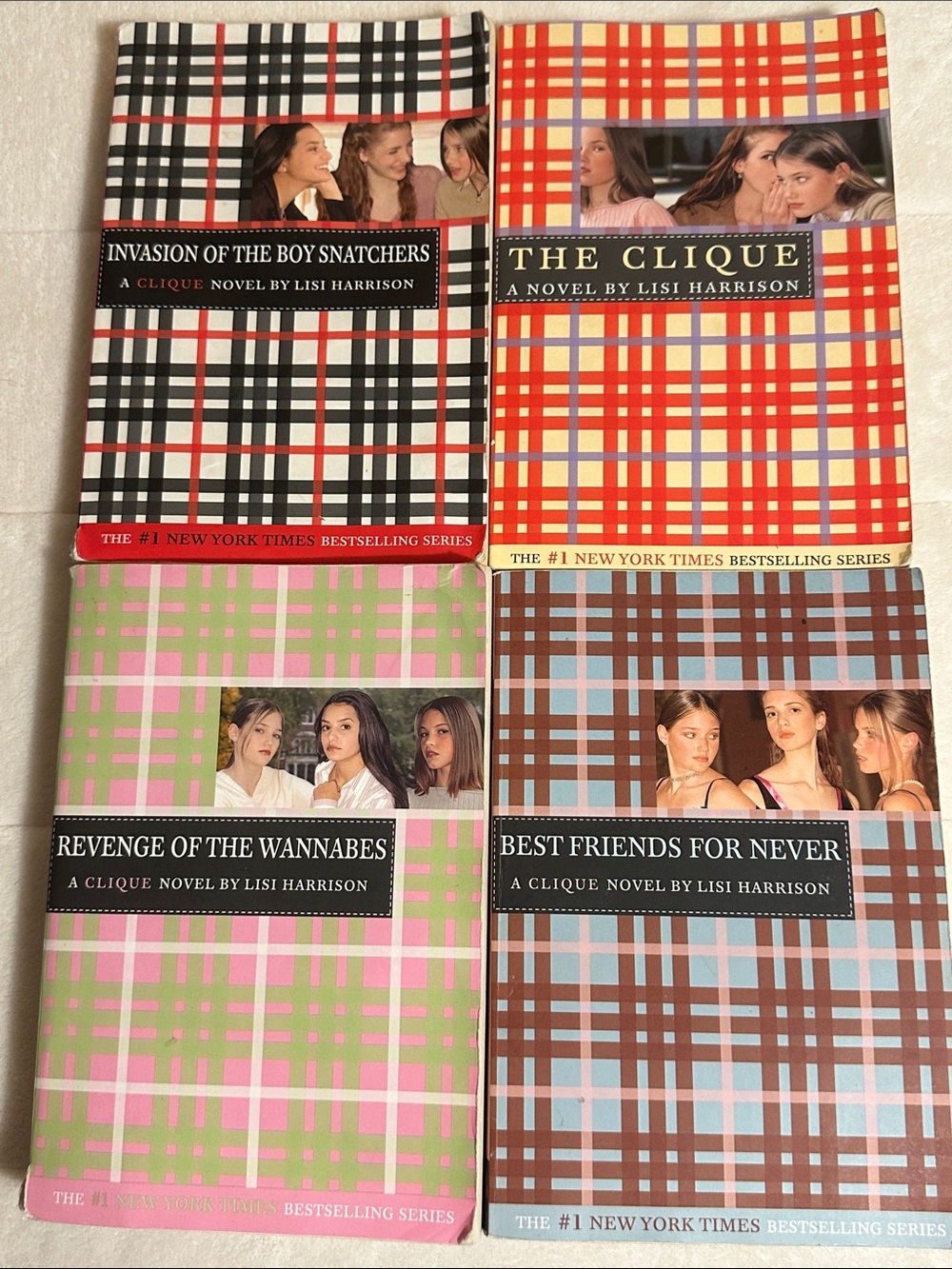 The Clique Series Book Lot